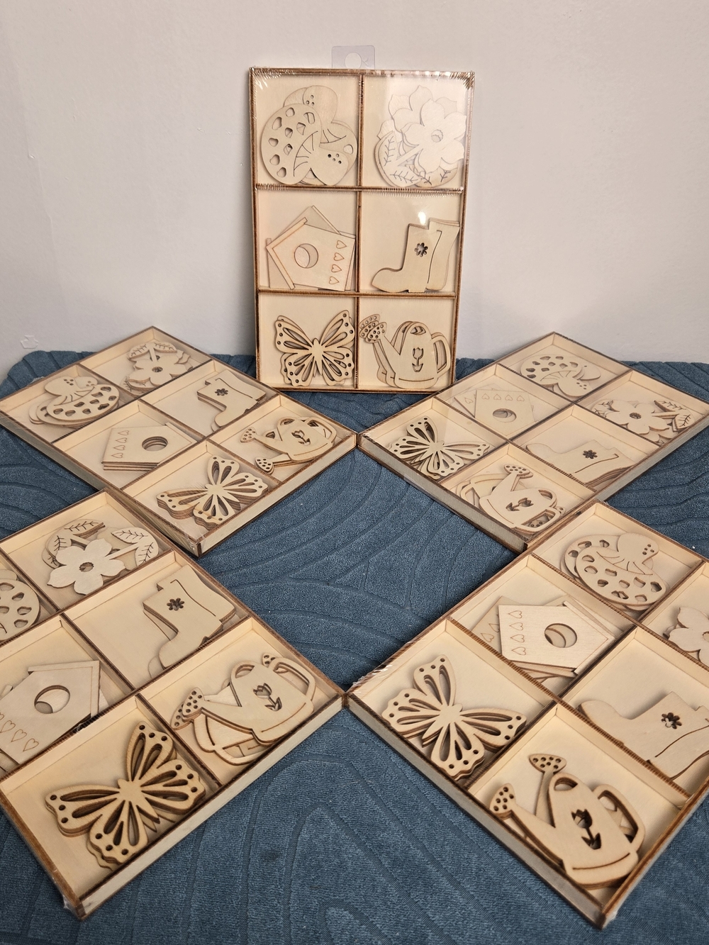 DIY Plywood Shapes To Paint For Spring. Great For Kids Events Or Parties
